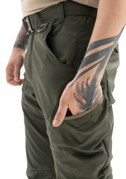 Тактические штаны SMILO twill Olive XS K120 фото