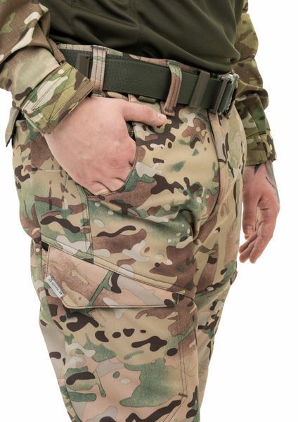 Тактические штаны SMILO cargo softshell multicam XS 10006 фото