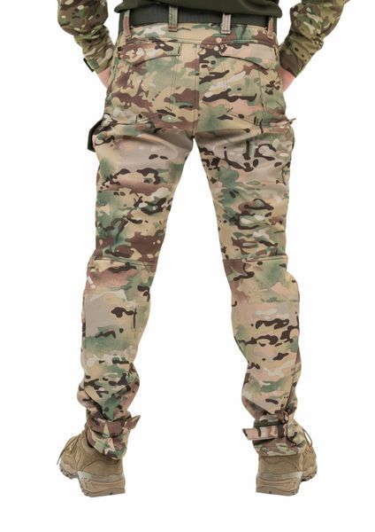 Тактические штаны SMILO cargo softshell multicam XS 10006 фото