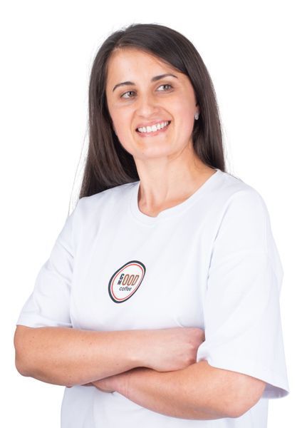 Женская базовая футболка SMILO из кулирного хлопка White XS TSW1 фото