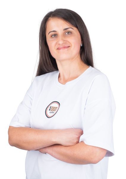 Женская базовая футболка SMILO из кулирного хлопка White XS TSW1 фото