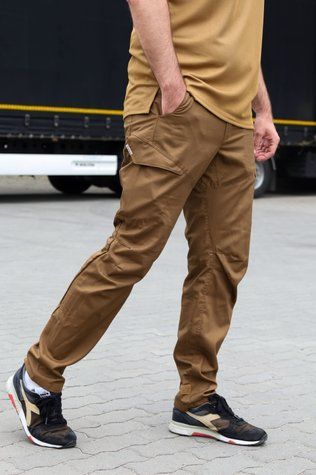 Тактичні штани SMILO twill coyote XS TWE450 фото