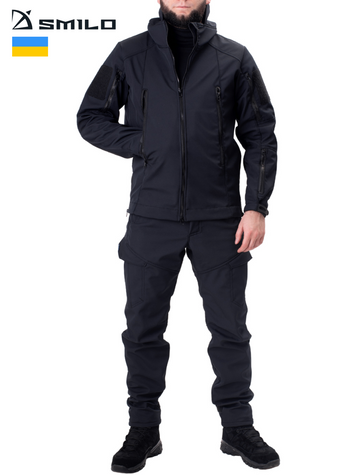 Тактический костюм SMILO cargo softshell blue S copy_10043 фото