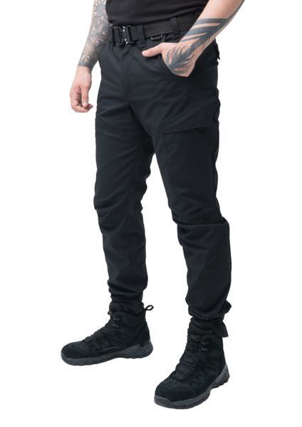 Тактические штаны SMILO cargo rip-stop black XS AN0001 фото