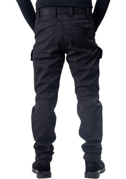 Тактичні штани SMILO cargo softshell black XS KAP167 фото