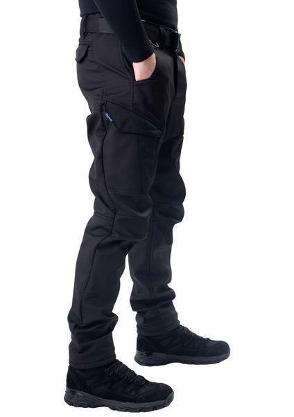 Тактичні штани SMILO cargo softshell black XS KAP167 фото