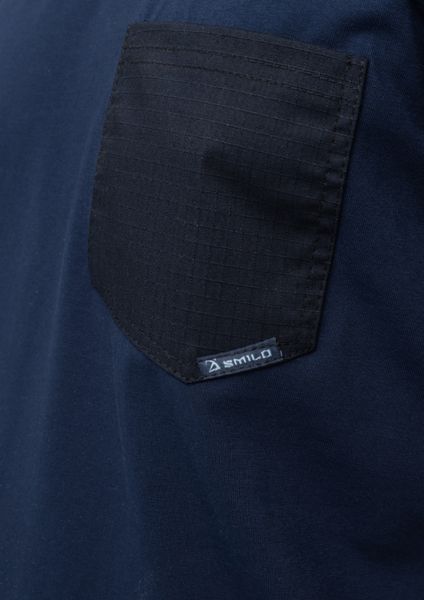 Мужская футболка S1 Navy Blue SMILO XS KAP200 фото
