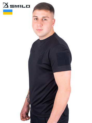 Футболка Coolmax&nbsp;SMILO Black S FT1 фото