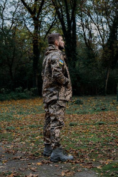 Тактичний костюм SMILO cargo softshell pixel XS 10035 фото