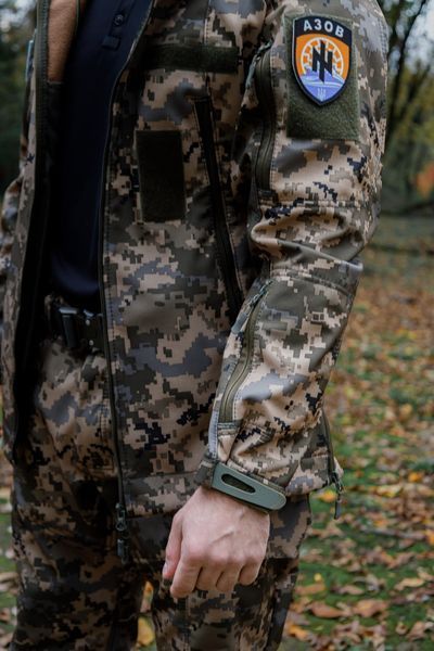 Тактичний костюм SMILO cargo softshell pixel XS 10035 фото